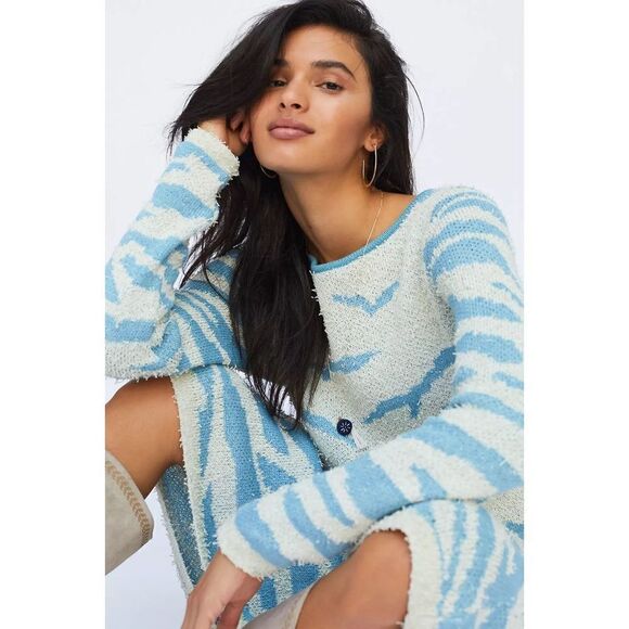 Anthropologie -Sky Sweater Midi Dress - Picture 4 of 9